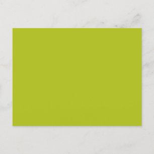 Acid Green (solid colour) Postcard