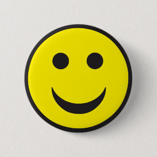 Acid House Face 2 Inch Round Button