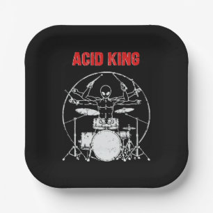 Acid King Paper Plate