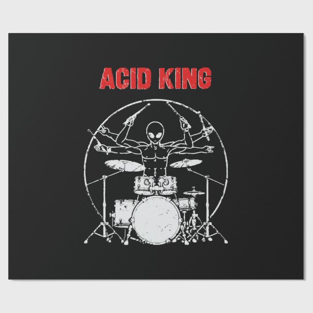 Acid King Wrapping Paper (Flat)