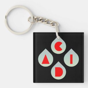 Acid Rain Keychain