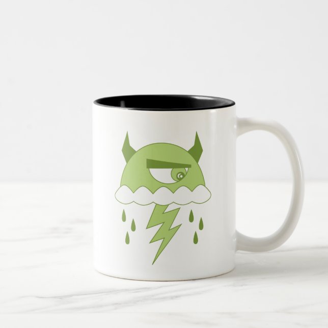 Acid Rain Two-Tone Coffee Mug (Right)