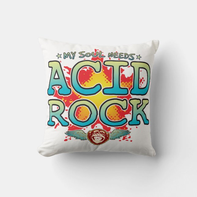 Acid Rock Soul Cushion (Front)