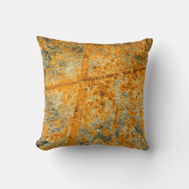 acid rust pathways throw pillow (Front)