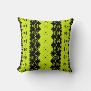 Acid Symphony Throw Pillow