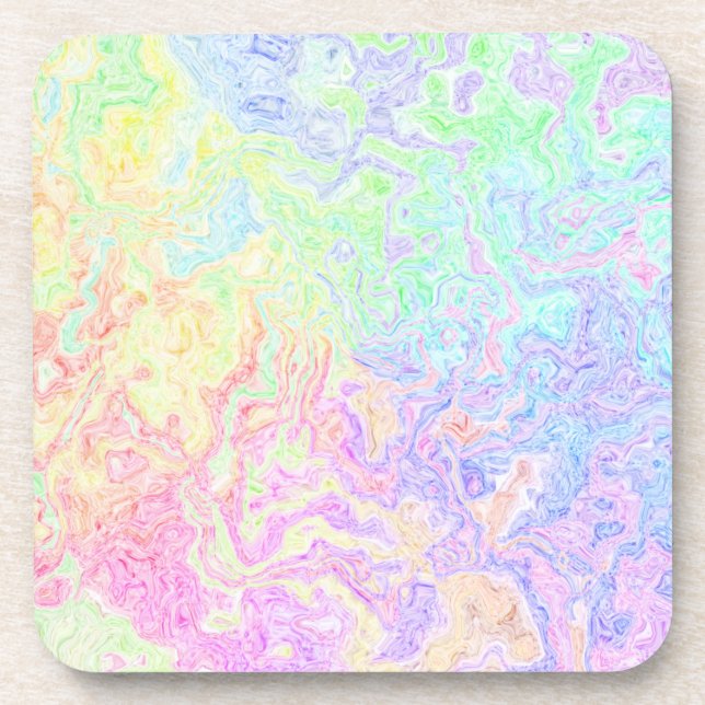 Acid Trip Swirls Coaster (Front)