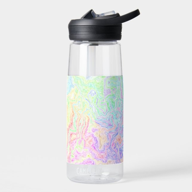 Acid Trip Swirls Water Bottle (Left)