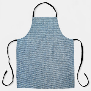 Acid wash blue jeans, denim texture. apron