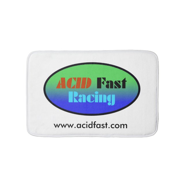 ACIDFast Racing UltraMat Bath Mat (Front)