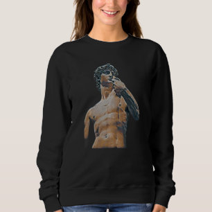 Acient Greek Statue Abstract Teacher 25 Sweatshirt
