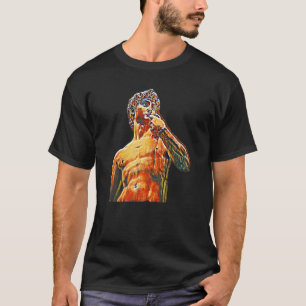 Acient Greek Statue Abstract Teacher  56 T-Shirt