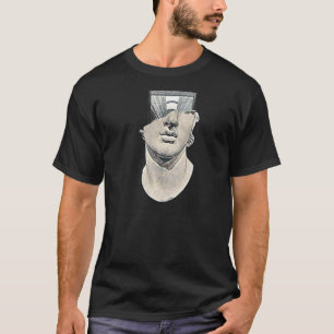 Acient Greek Statue Abstract Teacher  64 T-Shirt