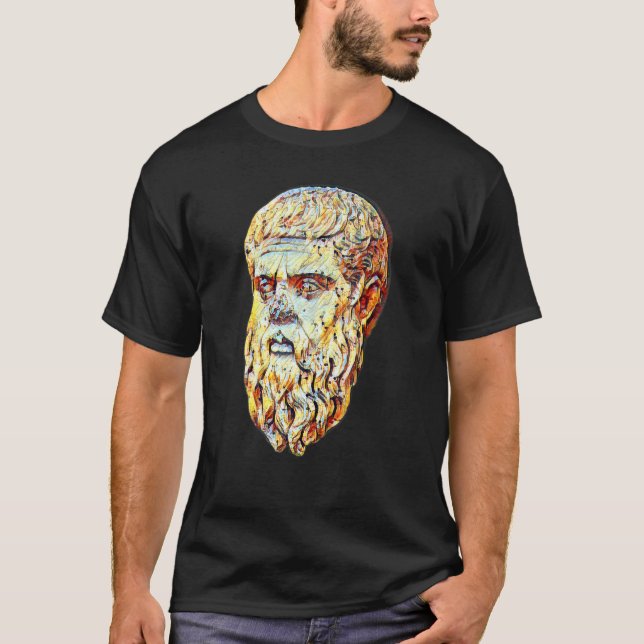 Acient Italy Roman Statue Abstract Teacher 14 T-Shirt (Front)