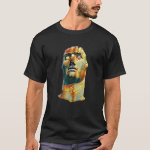 Acient Italy Roman Statue Abstract Teacher 98 T-Shirt