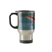 Acier inoxydable de spatule rose tasse de voyage