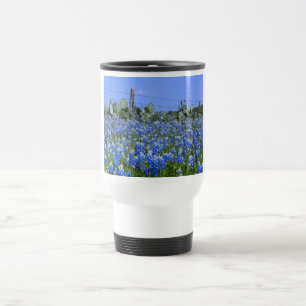 Acier inoxydable de tasse de voyage de Bluebonnets