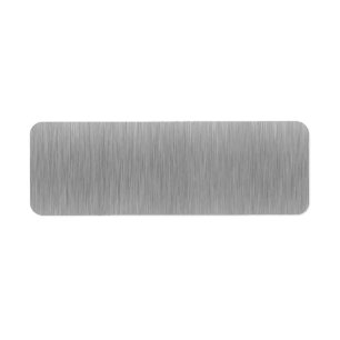 Acier inoxydable en aluminium balayé texturisé