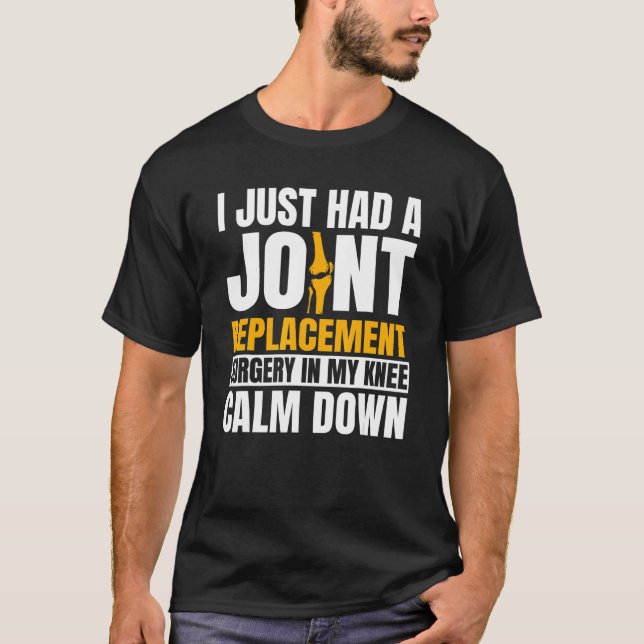 ACL Surgery Knee Replacement Reconstruction Orthop T-Shirt (Front)