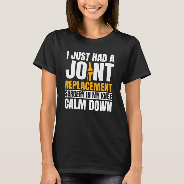 ACL Surgery Knee Replacement Reconstruction Orthop T-Shirt (Front)