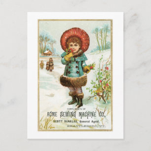 Acme Sewing Machine Co Postcard