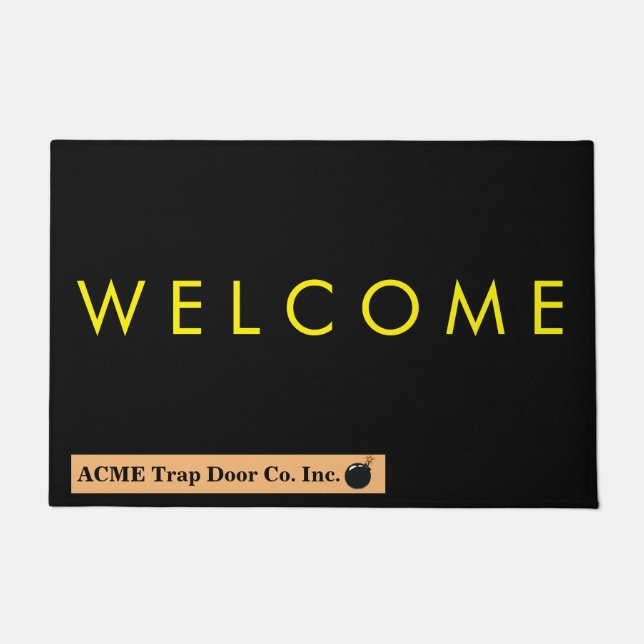ACME Trap Door Welcome Mat (Front)