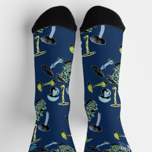 ACMT Fatal Fungi Blue Socks