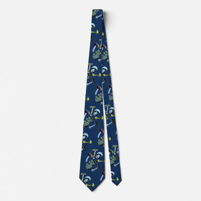 ACMT Fatal Fungi Blue Tie (Front)