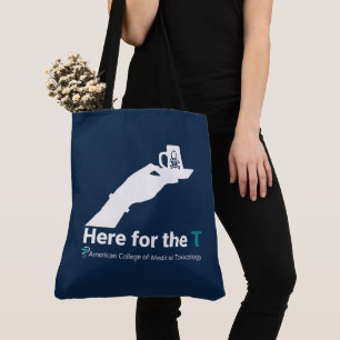 ACMT Here for the T Tote Blue