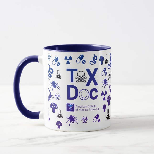 ACMT Tox Doc Mug bleu/pourpre (Gauche)