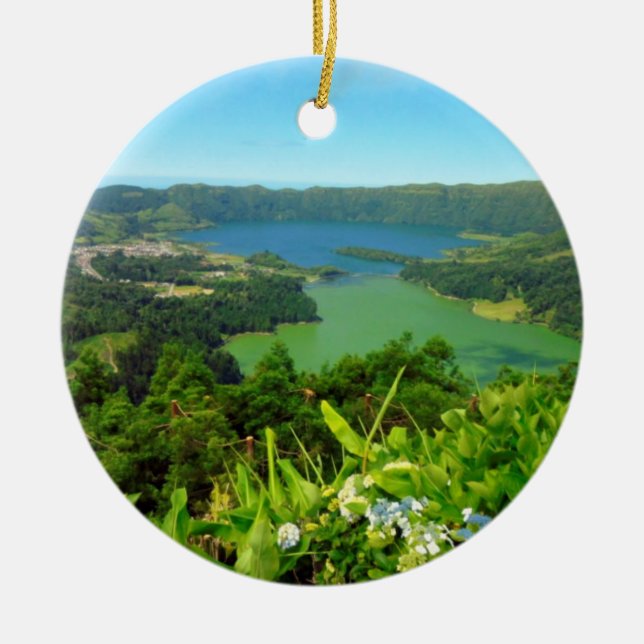 Açores - Ornement de Noël Sete Cidades (Devant)