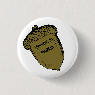 Acorn 1 Inch Round Button