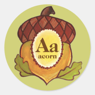 Acorn A Mighty Oak in Progress Sticker