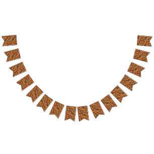 Acorn Camo Bunting Flags