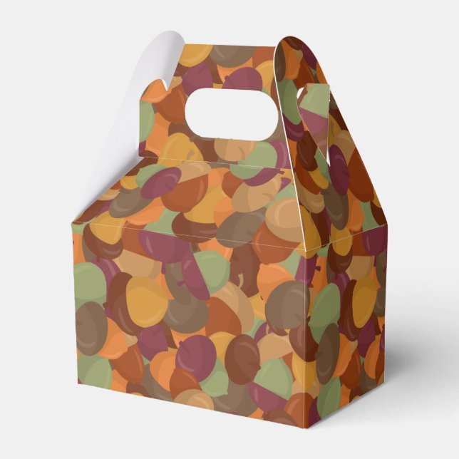 Acorn Camo Favor Box (Front Side)