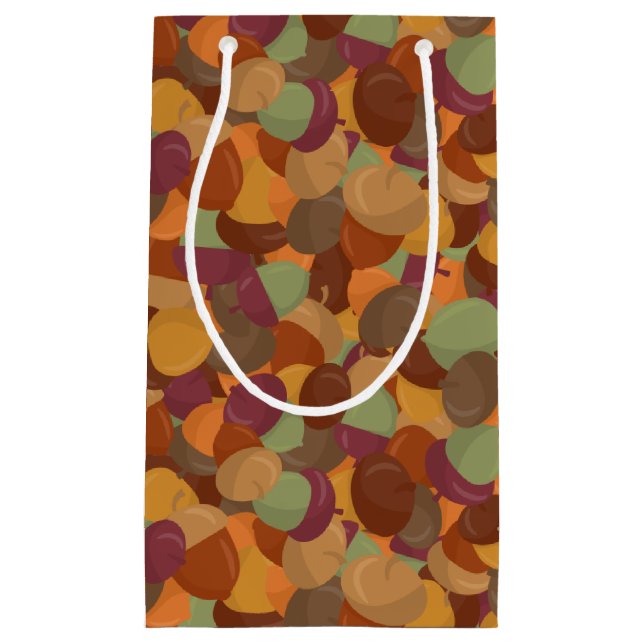 Acorn Camo Small Gift Bag (Front)
