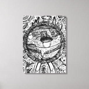 Acorn canvas print