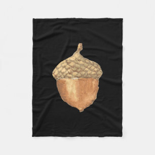 Acorn Fleece Blanket