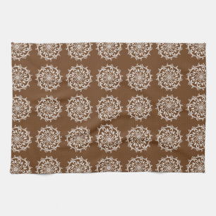 Acorn Mandala Kitchen Towel
