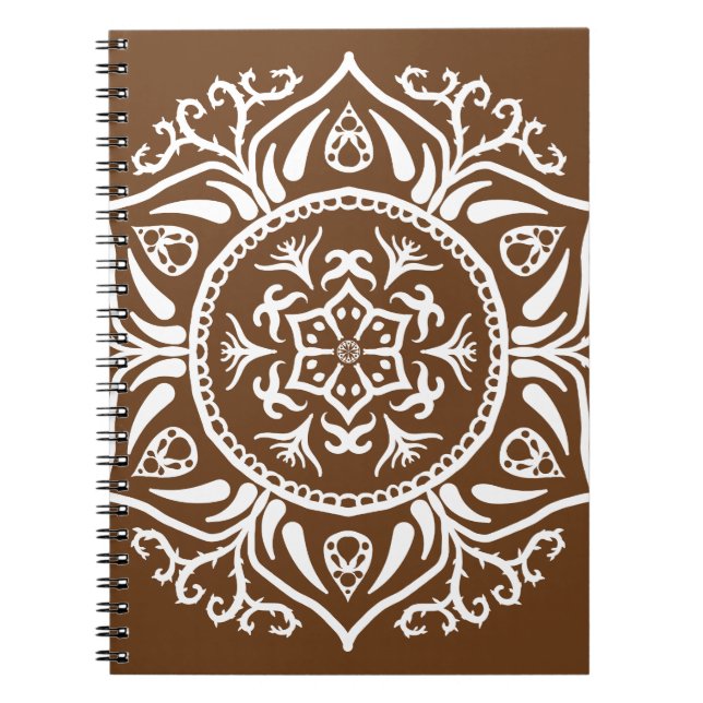 Acorn Mandala Notebook (Front)