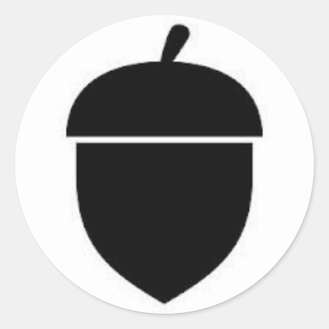 Acorn sticker (Front)