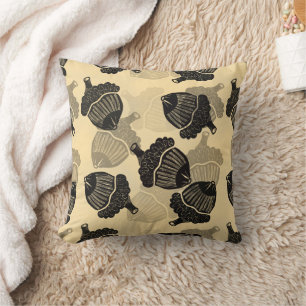 Acorn throw pillow
