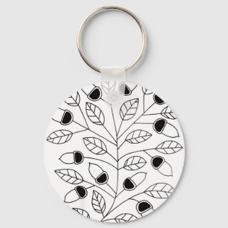 Acorn Tree Keychain