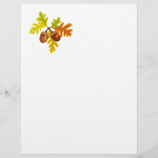 Acorns and Leaves