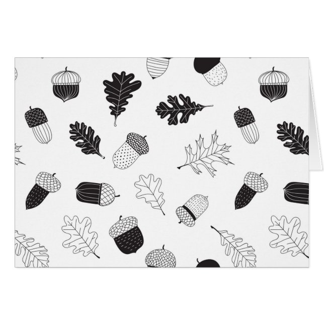 Acorns and leaves (Front Horizontal)