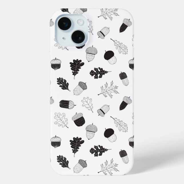 Acorns and leaves Case-Mate iPhone case (Back)