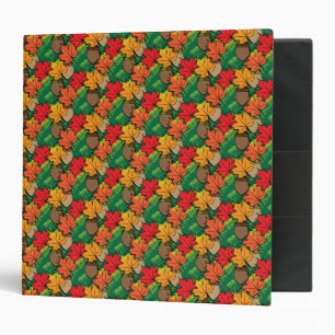 Acorns and leaves III Binder