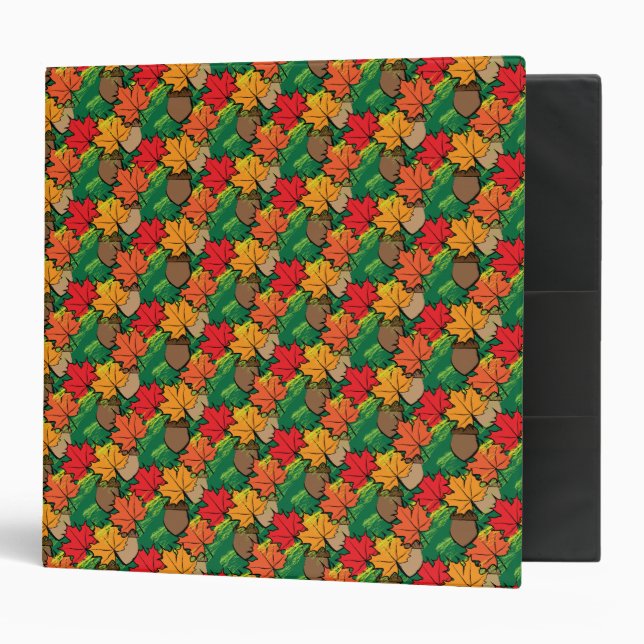 Acorns and leaves III Binder (Front/Inside)