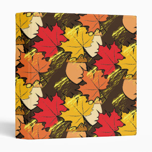 Acorns and leaves IV Binder