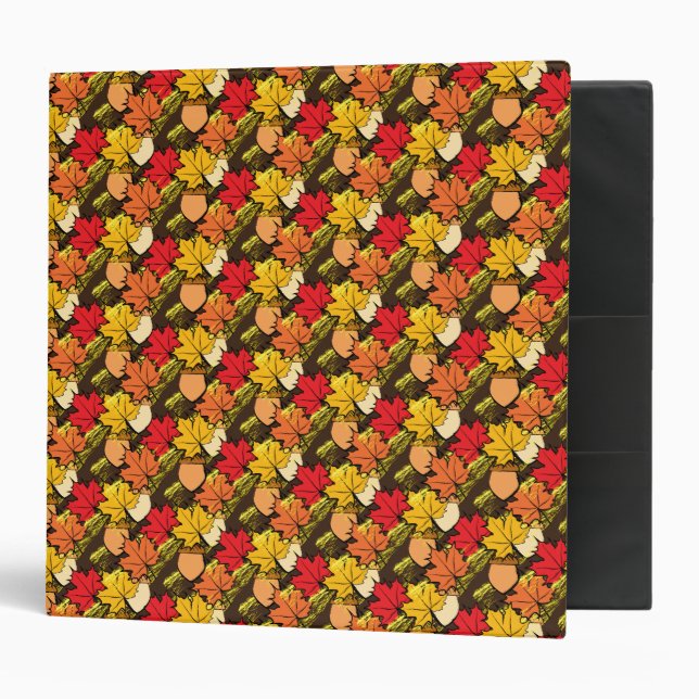 Acorns and leaves IV Binder (Front/Inside)