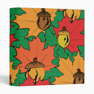 Acorns and leaves VI Binder